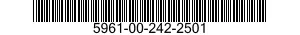 5961-00-242-2501  5961002422501 002422501