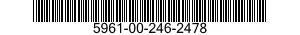 5961-00-246-2478  5961002462478 002462478