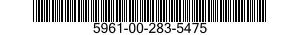 5961-00-283-5475  5961002835475 002835475
