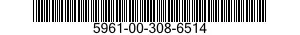 5961-00-308-6514 TRANSISTOR 5961003086514 003086514