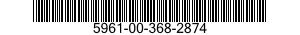 5961-00-368-2874  5961003682874 003682874