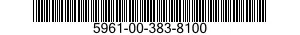 5961-00-383-8100  5961003838100 003838100