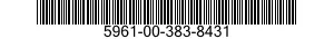 5961-00-383-8431  5961003838431 003838431