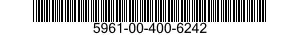 5961-00-400-6242 TRANSISTOR 5961004006242 004006242