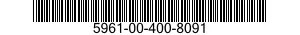 5961-00-400-8091 TRANSISTOR 5961004008091 004008091