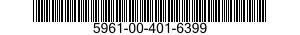5961-00-401-6399 TRANSISTOR 5961004016399 004016399