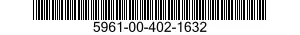 5961-00-402-1632 TRANSISTOR 5961004021632 004021632