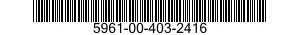 5961-00-403-2416  5961004032416 004032416