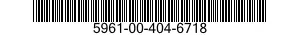 5961-00-404-6718  5961004046718 004046718
