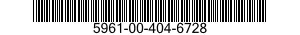 5961-00-404-6728  5961004046728 004046728