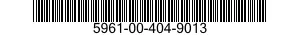 5961-00-404-9013 TRANSISTOR 5961004049013 004049013