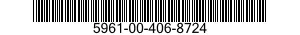5961-00-406-8724 SEMICONDUCTOR DEVICES,UNITIZED 5961004068724 004068724