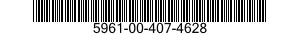 5961-00-407-4628 SEMICONDUCTOR DEVICE,DIODE 5961004074628 004074628
