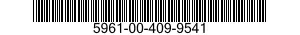 5961-00-409-9541 SEMICONDUCTOR DEVICES,UNITIZED 5961004099541 004099541