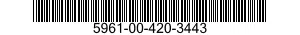 5961-00-420-3443  5961004203443 004203443