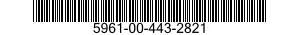 5961-00-443-2821  5961004432821 004432821