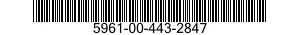 5961-00-443-2847  5961004432847 004432847