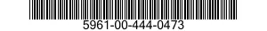 5961-00-444-0473 RECTIFIER,SEMICONDUCTOR DEVICE,UNITIZED 5961004440473 004440473