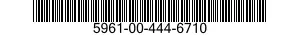 5961-00-444-6710 SEMICONDUCTOR DEVICE,THYRISTOR 5961004446710 004446710