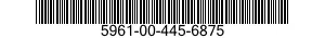 5961-00-445-6875  5961004456875 004456875