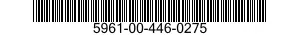 5961-00-446-0275  5961004460275 004460275