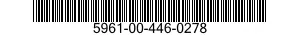 5961-00-446-0278  5961004460278 004460278