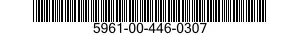 5961-00-446-0307  5961004460307 004460307