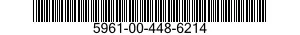 5961-00-448-6214 TRANSISTOR 5961004486214 004486214