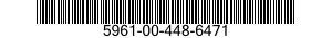 5961-00-448-6471  5961004486471 004486471
