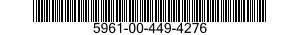 5961-00-449-4276 RECTIFIER,SEMICONDUCTOR DEVICE 5961004494276 004494276