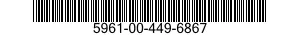 5961-00-449-6867  5961004496867 004496867