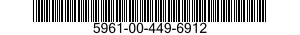 5961-00-449-6912  5961004496912 004496912