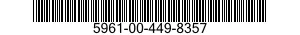 5961-00-449-8357  5961004498357 004498357