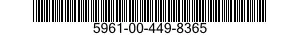 5961-00-449-8365  5961004498365 004498365