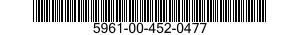 5961-00-452-0477  5961004520477 004520477