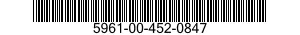 5961-00-452-0847  5961004520847 004520847