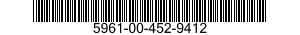5961-00-452-9412 DIODE,SPECIAL 5961004529412 004529412