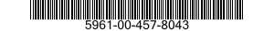 5961-00-457-8043  5961004578043 004578043