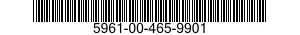5961-00-465-9901 TRANSISTOR 5961004659901 004659901