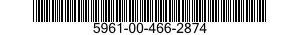 5961-00-466-2874  5961004662874 004662874
