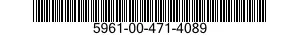 5961-00-471-4089 TRANSISTOR 5961004714089 004714089