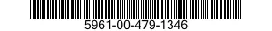 5961-00-479-1346 SEMICONDUCTOR DEVICE,DIODE 5961004791346 004791346