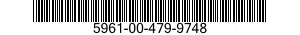 5961-00-479-9748 TRANSISTOR 5961004799748 004799748