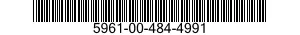 5961-00-484-4991 SEMICONDUCTOR DEVICE,DIODE 5961004844991 004844991