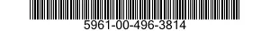 5961-00-496-3814  5961004963814 004963814