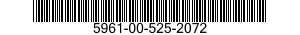 5961-00-525-2072  5961005252072 005252072