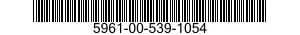 5961-00-539-1054 SEMICONDUCTOR DEVICE,DIODE 5961005391054 005391054