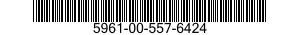 5961-00-557-6424 SEMICONDUCTOR DEVICE,DIODE 5961005576424 005576424