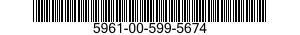 5961-00-599-5674 SEMICONDUCTOR DEVICE,DIODE 5961005995674 005995674