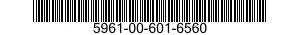5961-00-601-6560 SEMICONDUCTOR DEVICE,DIODE 5961006016560 006016560